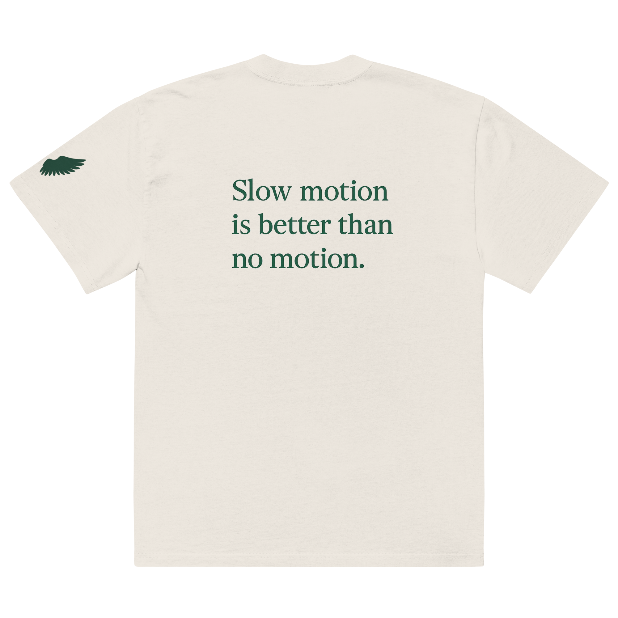 Oversized Cream Turtle T-Shirt